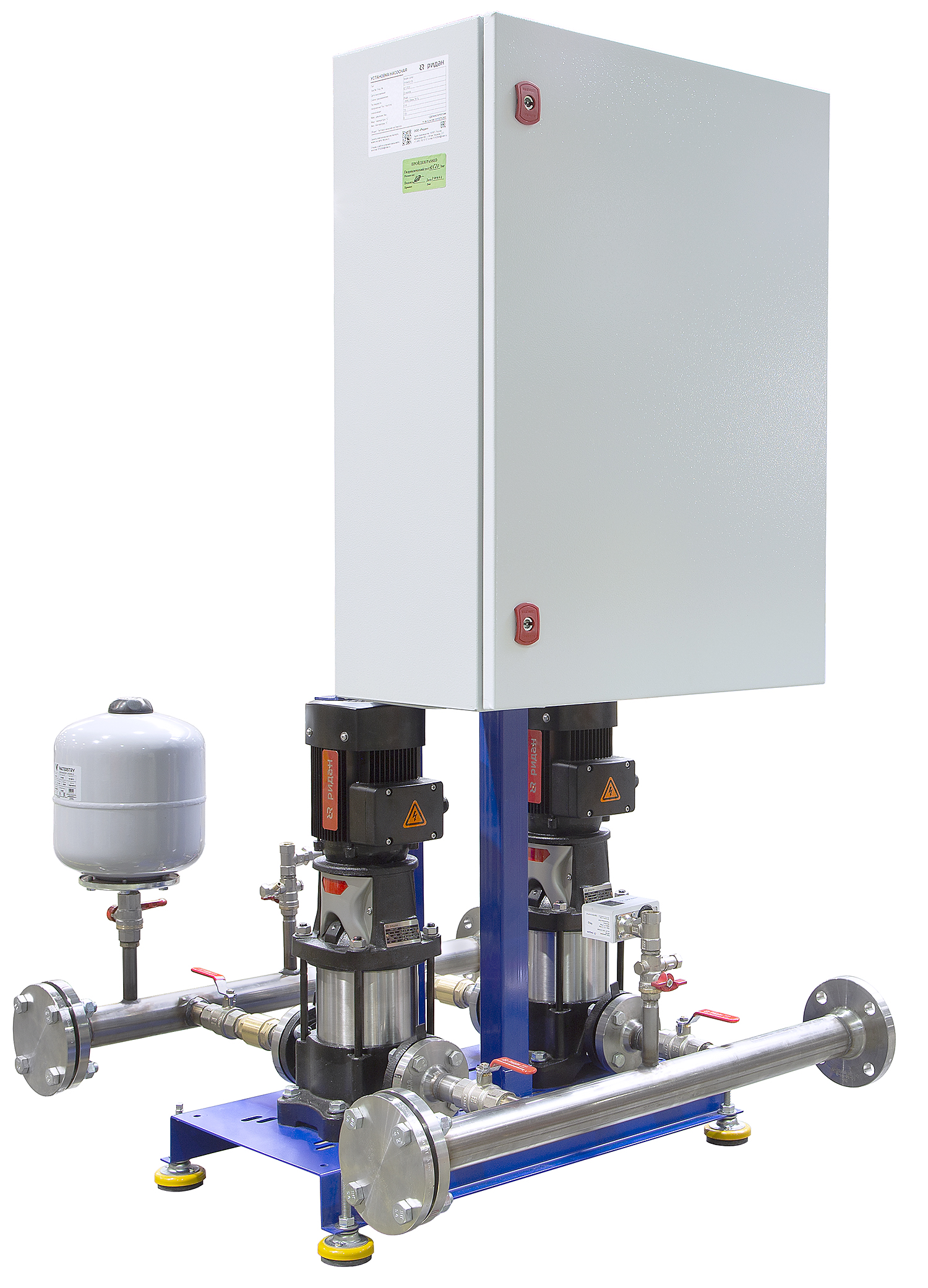 Ридан 215NS2144 — Установка (станция) насосная WaterJump-2CW-25-50-F-RMV 3-15F