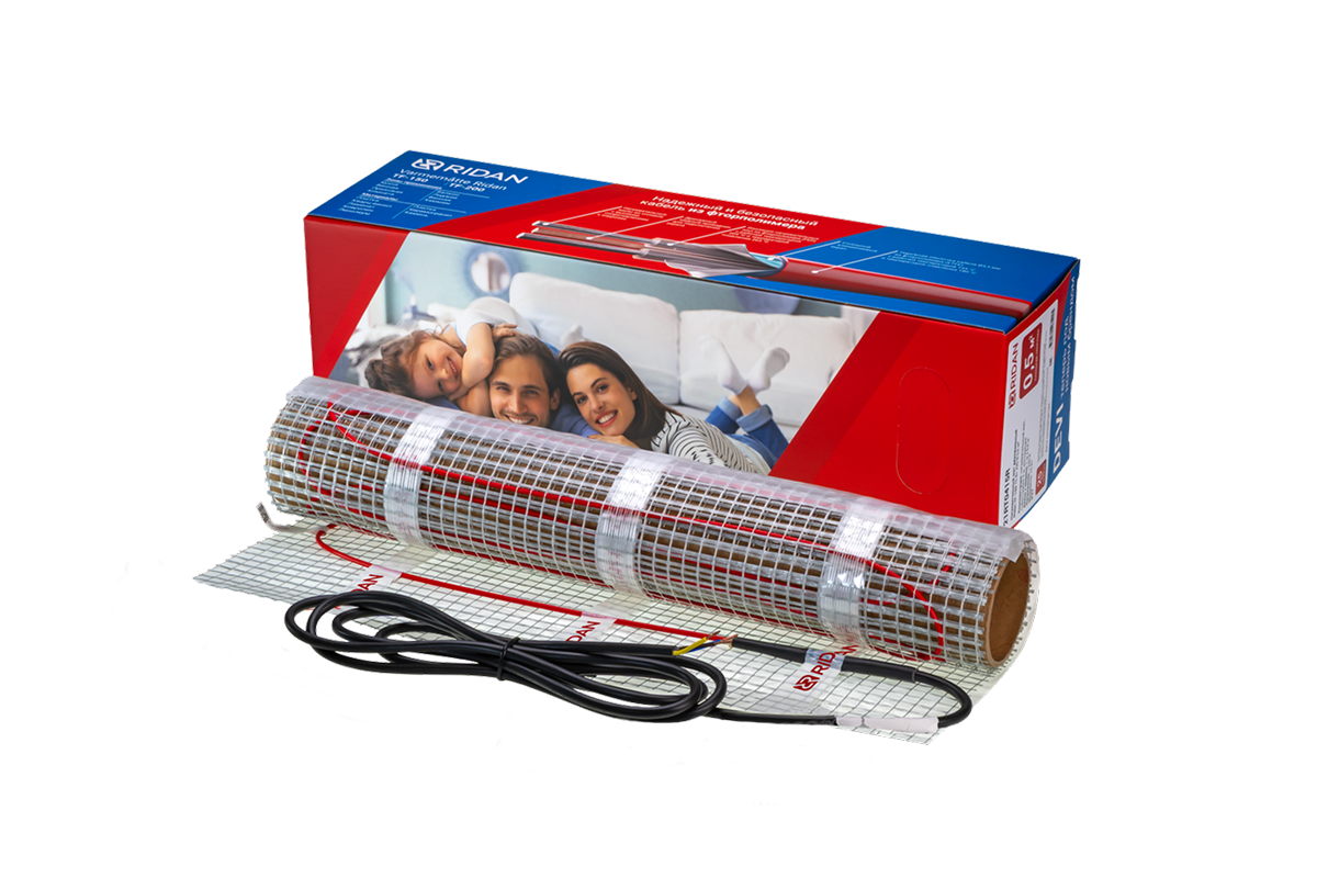 21RT0418R — Ridan TF-150 нагревательный мат 300 Вт, 230 В, 2 м²